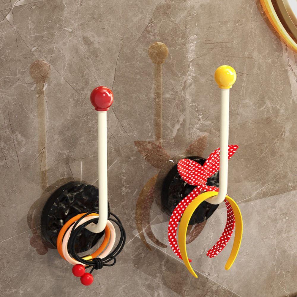 Traceless Hairpin Hook Organizer No Punch Hair Rope Storage Rack Headband Organizer  Jewelry