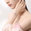 Tichia 925 Sterling Silver Cherry Blossom & Butterfly Bracelet for Women - Versatile, Sweet Floral Design