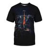 Jujutsu Kaisen Itadori Yuji Graphic T-Shirt, Fashion Anime Tee for Men Women, Breathable Polyester Short Sleeve, Casual Streetwear Tops