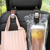 Convenient Car Hook Easy Installation PP Multifunctional Cute Car Seat Hanger for Auto