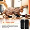 Cat Paw Boots, 4pcs Cat Claw Covers 1 Pc Cat Nails Clipper Anti Scratch Cat Mittens Cat Nail Trimmer