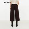 MO&Co. Women's Simple Fit Cotton Capri Jeans