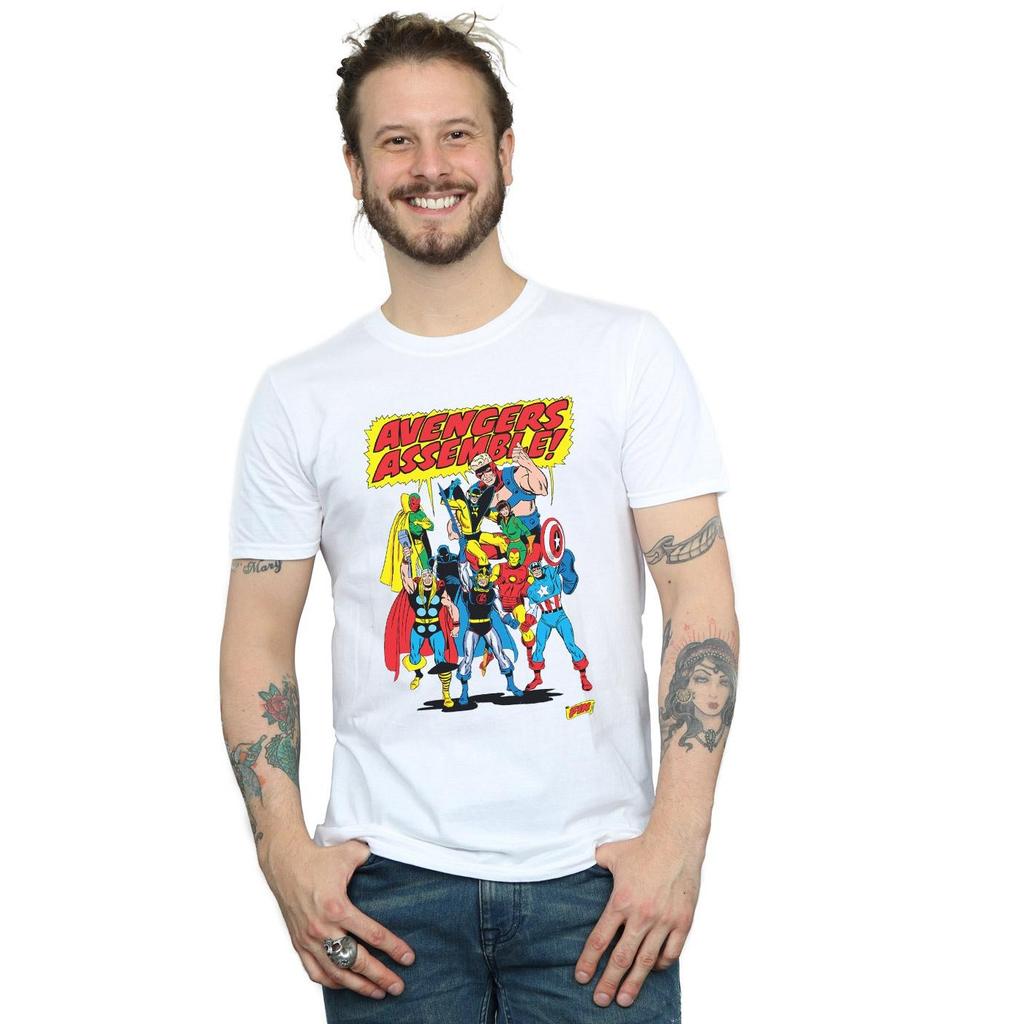 Marvel Comics Mens Avengers Assemble T-Shirt