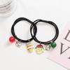 Korean Style Reindeer Santa Claus Hair Tie - High Elastic Hair Accessory for Women