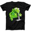 Frog Cocaine Muppet Drug Hipster Narcos Funny Gift Black T Shirt B287