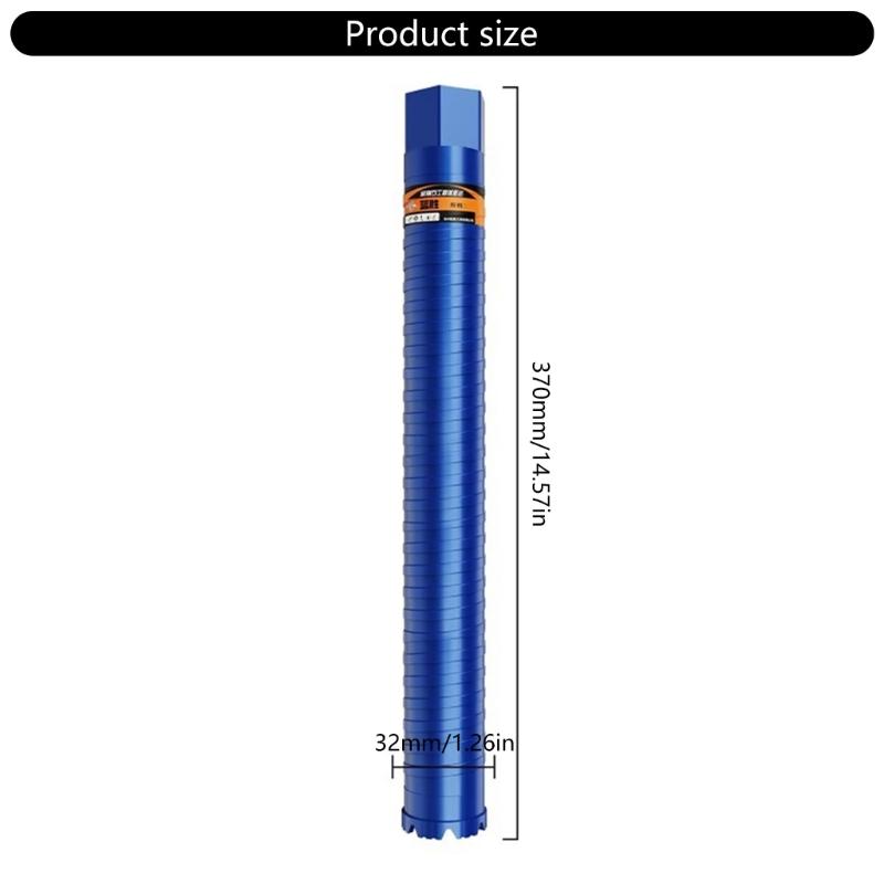 Diamonds Hole Opener With Alloy Construction For Masonry Drilling Diamonds Hole Opener 370mm Concrete Core Drill Bit