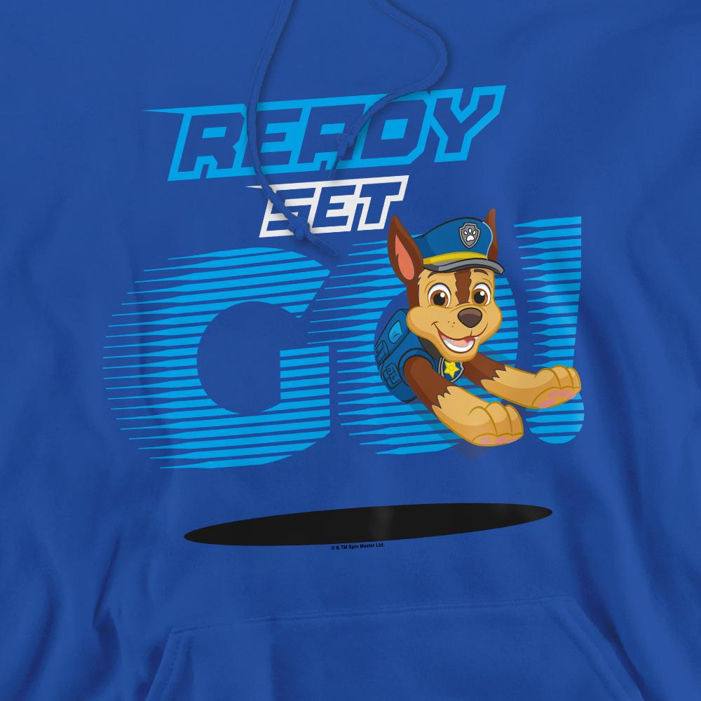 Paw Patrol Mens Ready Set Go! Chase Hoodie