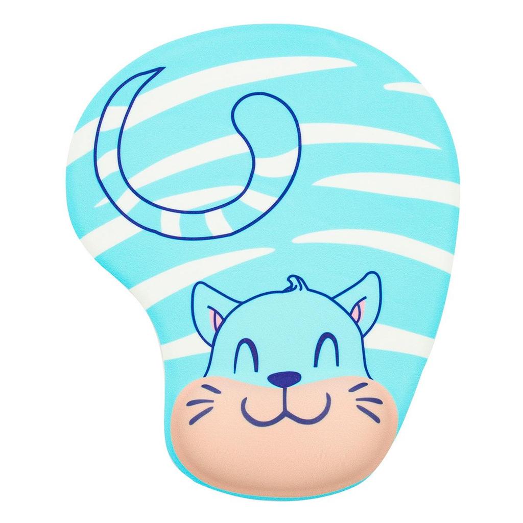 Creative Cartoon Silicone Wrist Rest Mouse Pad & Keyboard Hand Rest - Cute Desk Mat