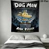 Dog Man Tale Friendship Courage Tapestry Fashion Print Background Cloth Soft Wall Covering Decoration Atmospheric Background Cloth