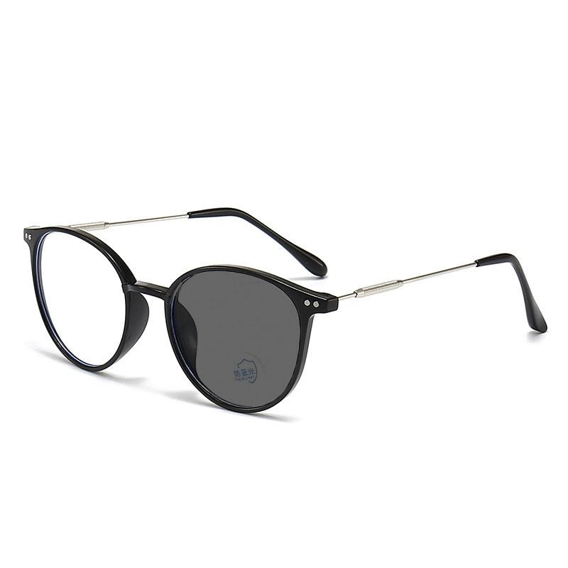 High Quality  New Fashion HD Customized Glasses Ultra Light Neutral High Quality Prescription Anti Blue Light Glasses Single Version&1.56&Anti Blue Ray