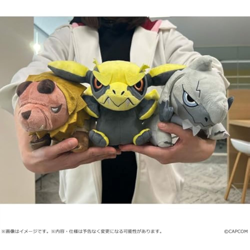 Capcom Monster Hunter Wildsmon Defoo Plush Toy Alschveld Approx. H140 x W220 x D260 mm Polyester