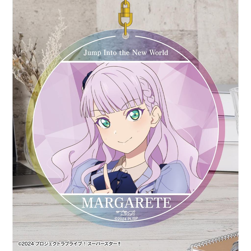 Love Vienna Margarete Jump Into the New World Aurora BIG Acrylic Keychain Live! Superstar!! Ver.