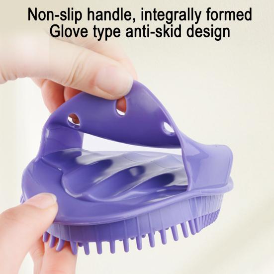 1/2Pcs Massage Brush Deep Tissue Stimulation Ergonomic Design Spa Massage Brush Overall Relaxation Tool