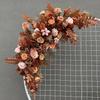 Champagne Matrimonio Fiori Artificiali Fila Feste Centrotavola Arco Decorazione Parete Finestra Sfondo Disponi Oggetti di Scena Foglia Appesa Floreale