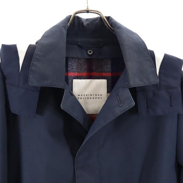 MACKINTOSH PHILOSOPHY Long sleeve 2way Stainless collar coat Liner Hood Men's Used