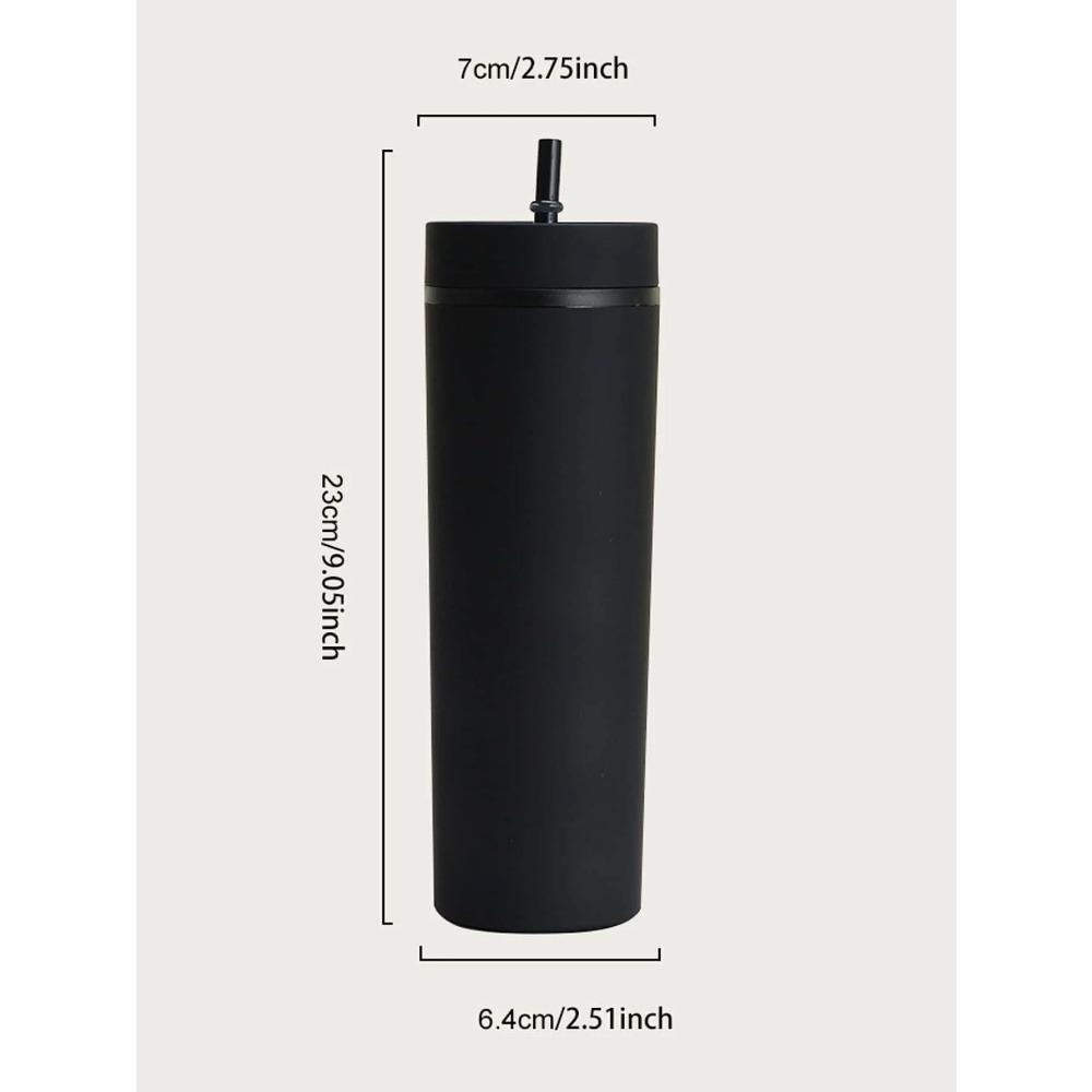 1PC- Tumbler Straws Cup With Lids Drinkware Fruit Juice Bottle Double Wall Plastic Cups Gift for Festival Party