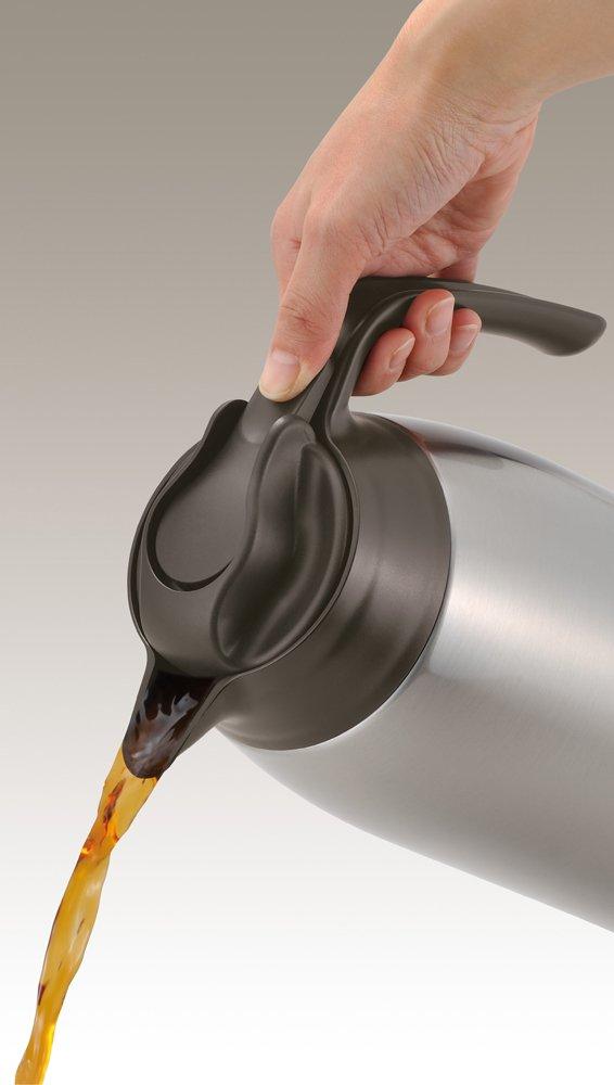 Thermos Stainless Steel Pot Stainless Steel Brown SBW 1.5L THV-1501