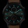 Chronograph Date Made in Brown [Lilianthal Berlin] Watch, Germany, C01-022-B006FB, Men's,