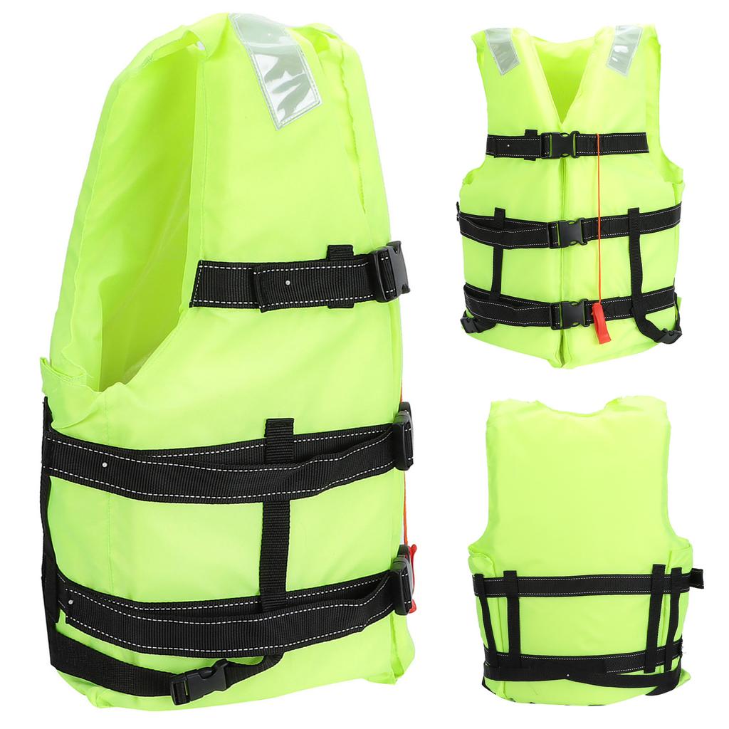 Adult Outdoor Fishing Rafting Life Jacket Life Saving Oxford Fabric Vest Drifting Jacket