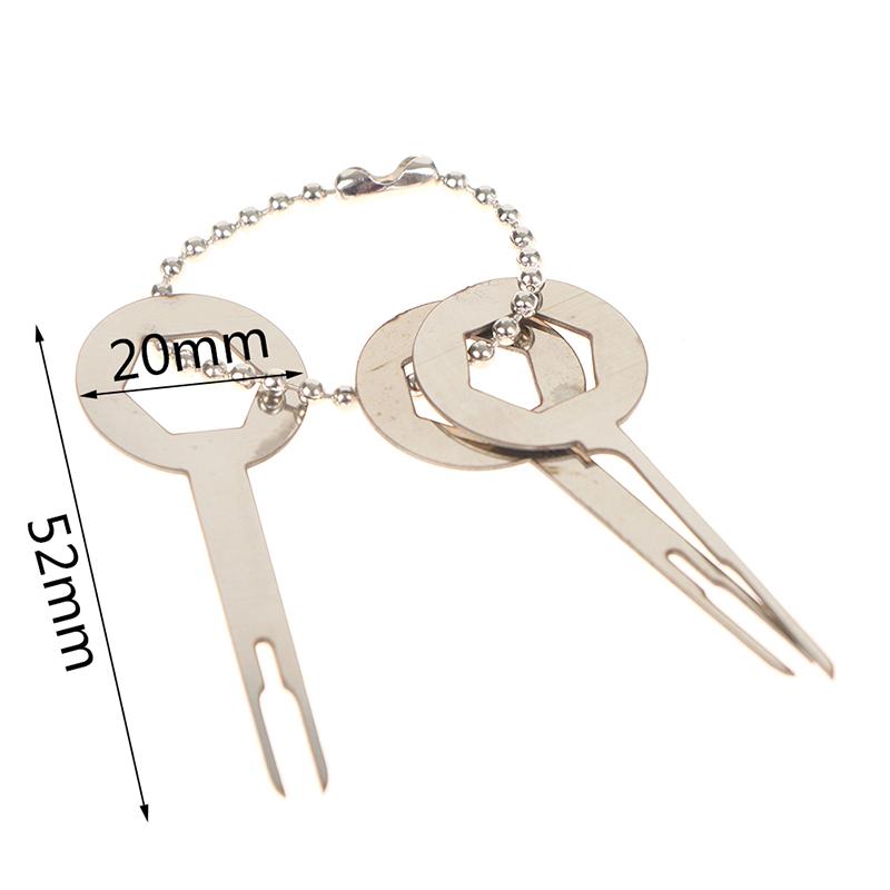 3Pcs/Set Car Terminal Removal Tool Kit Automotive Pin Extractor Remove Tool