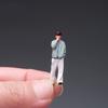 1/64 Scale Miniature Scene Model Handcrafted Exquisites Resins People Scene Figure For Home Decoration And Display