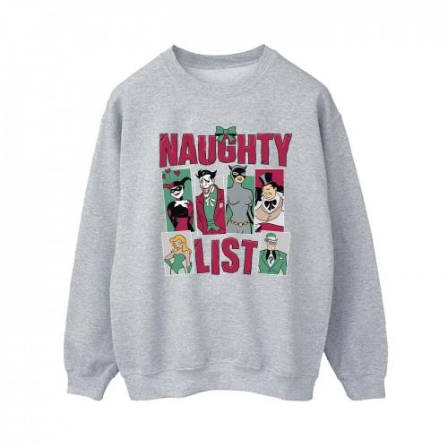 Batman Womens/Ladies Naughty List Sweatshirt