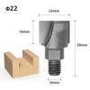 Silk Buckle Spiral Bottom Cleaning Knife Wooden Door Lock Hole Artifact Carpenter Lock Slot Fingerprint Lock Sharp Weapon