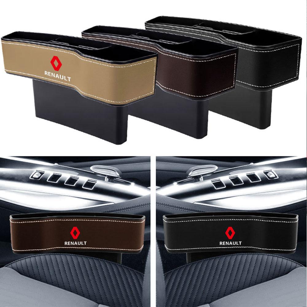 Car Seat Gap Multifunctional Storage Bag Water Cup Holder For Renault Koleos Duster Megane Logan Clio Loguna DACIA Kangoo Captur NN37