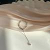 Vintage Sweet Chain Adjustable For Girls Punk Korean Finger Rings Heart Women Rings Finger Jewelry