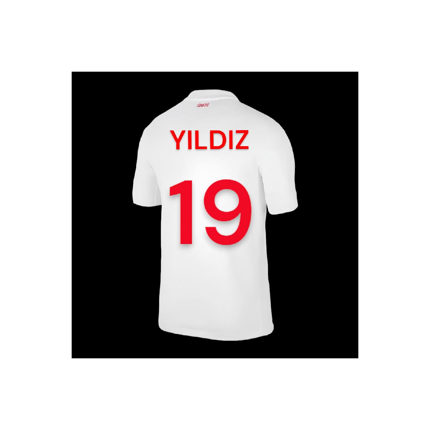 

Kenan Yldz Trkiye National Team White Adult Jersey43245 S чистый
