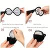 Football Pattern Foldable Hand Fan Pocket Size Round Fan Creative Mini Handheld Fan  Daily Use