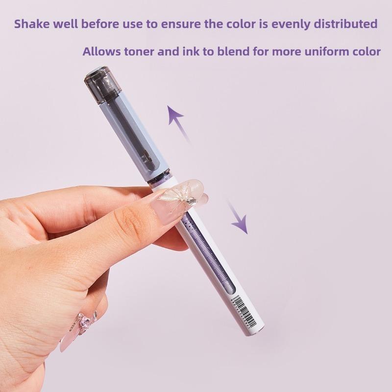 120/10 Colors Direct Liquid Acrylic Paint Pens Brush Marker for Rock Painting Stone Glass DIY Art Supplies Stationery PK LANGUO