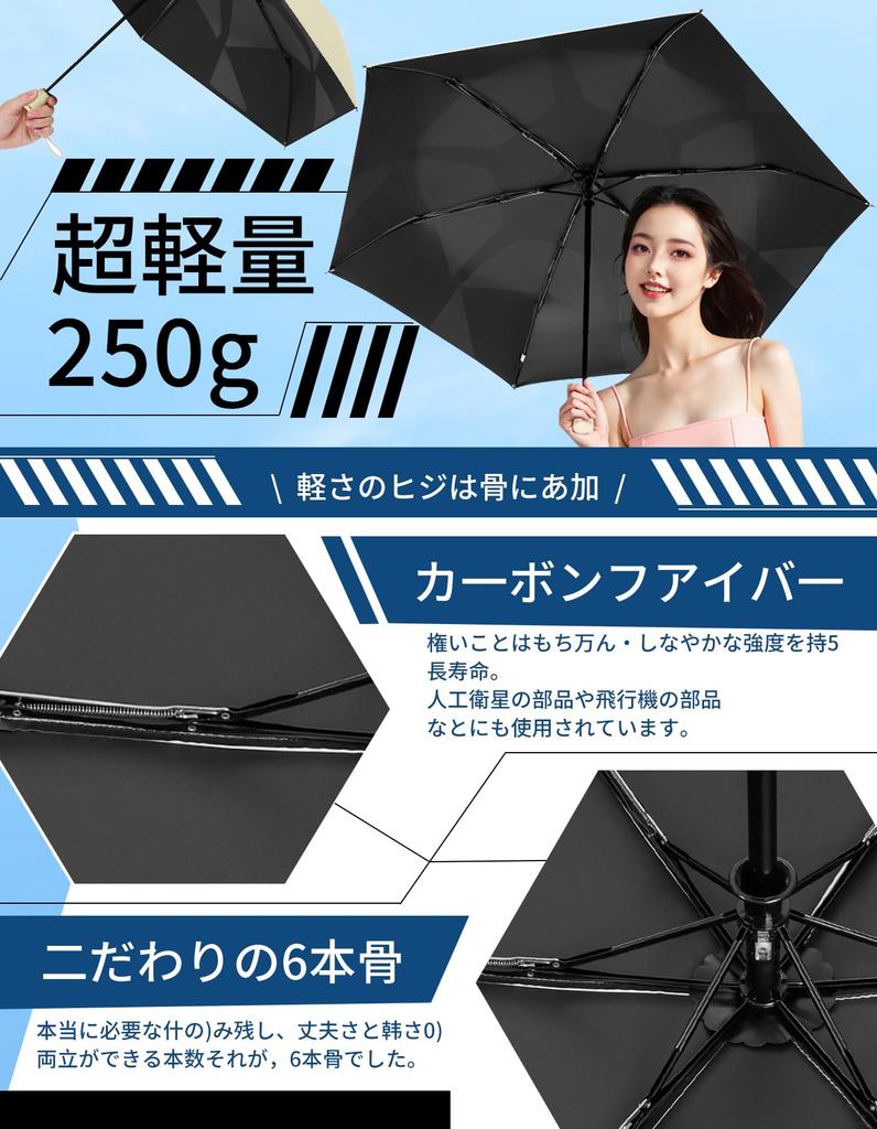 folding umbrella that folds in 3 UV complete light heat automatic opening and lightweight folding umbrella for both sunny and rainy UV protection for