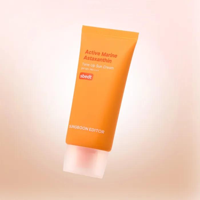 [600x Vitamin C] Astaxanthin Tone Up Sun Cream 50ml SPF50+ PA++++