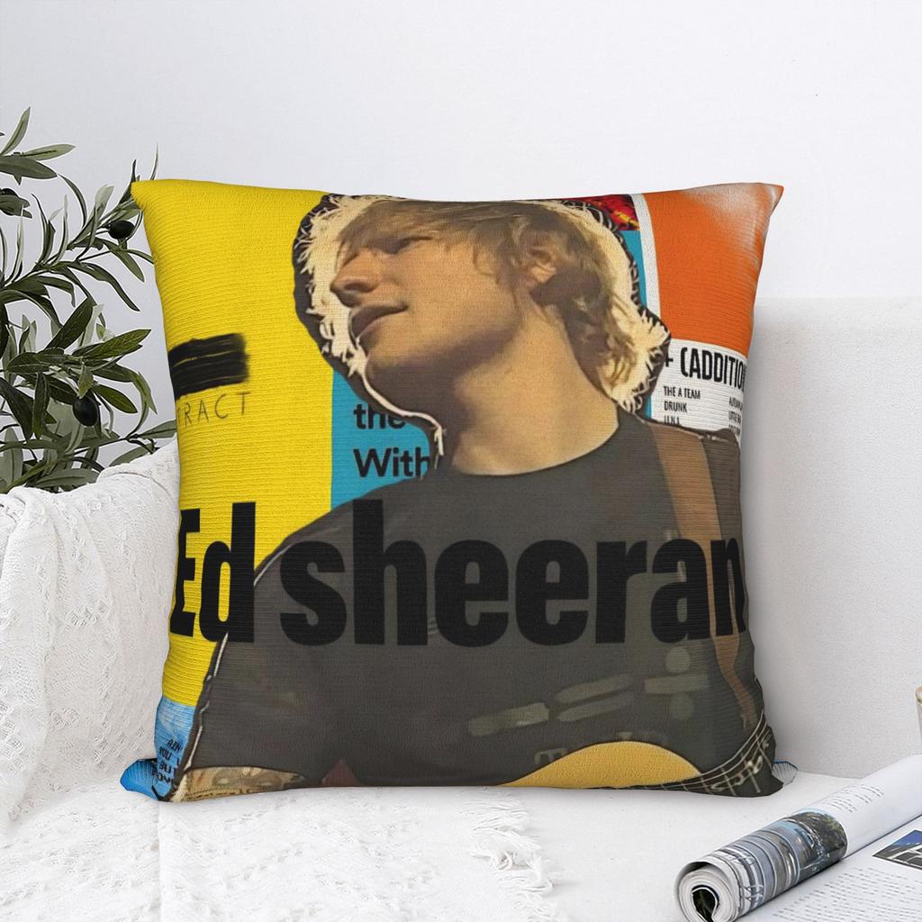 Federe decorative per cuscini Ed Sheeran Loop Tour 2026 Accessori Casa Federa per cuscino Copricuscino Cerniera Multimisura