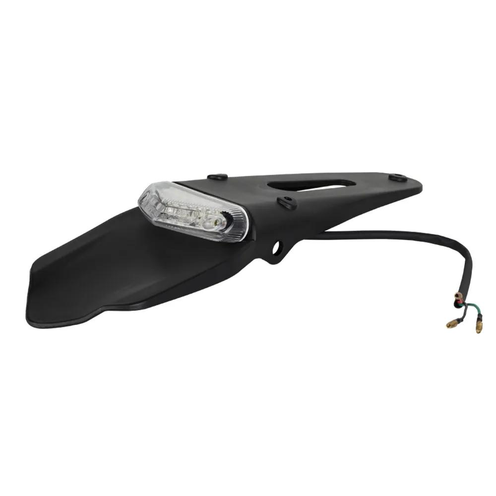 

Motorcycles Rear Fender License Plate Bracket Motorcycle Tail Light For Enduro Off-Road Bike For Kawasaki For Honda brake Lamp