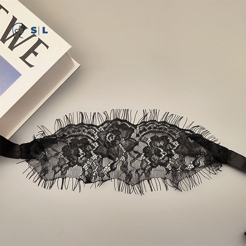 

Соблазнительная кружевная маска для глаз - элегантный и таинственный аксессуар для нижнего белья