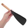 2pcs Silicone Spoonula Heat Resistant Silicone Cooking Spoon Non-Stick Spatula Spoon Kitchen Utensil for Mixing Serving White