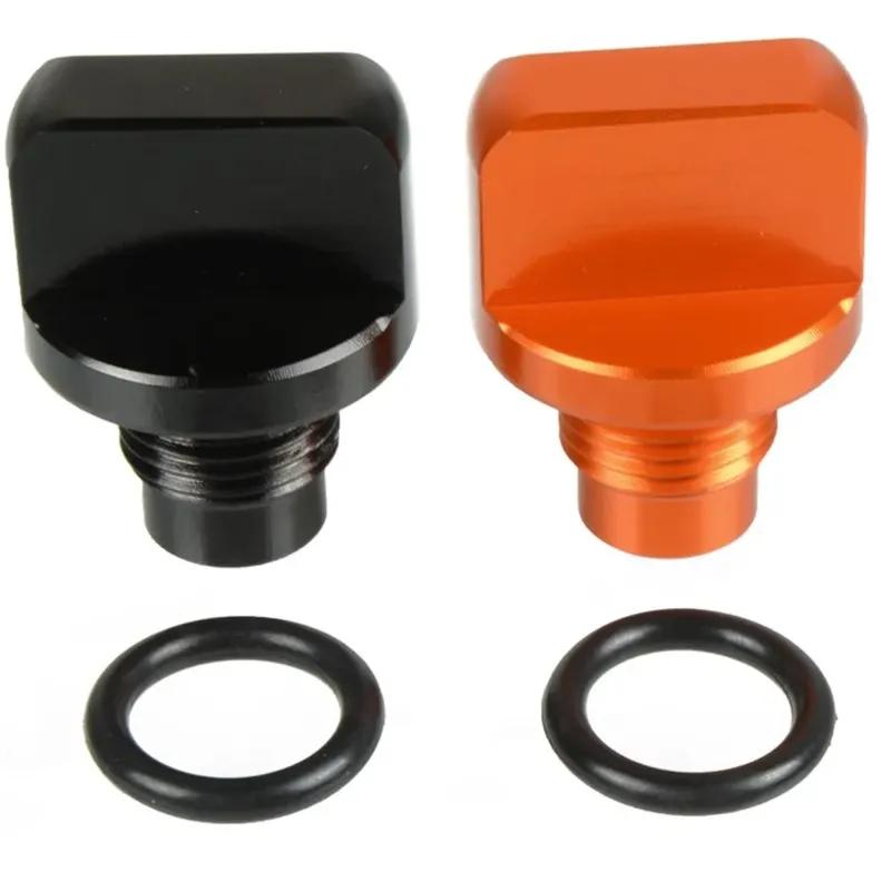 Engine Oil Filler Cap For DUKE 125 200 250 390DUKE 2012-2022 2023 2024 2014 Crankcase Cap CNC Engine Oil Filler Screw Cover Plug