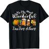 Es ist die wunderbarste Zeit für ein Bier Herbst Erntedankfest T-Shirt