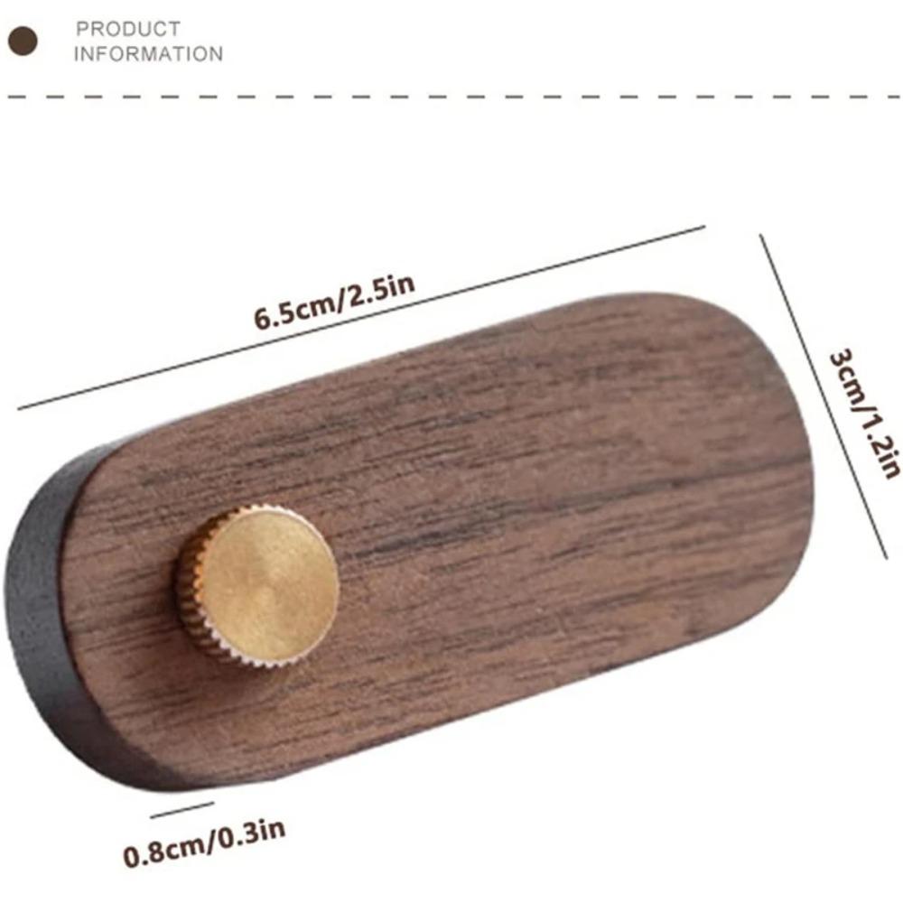 Walnut Wood Price Display Sign Mini Small Price Display Card Price Tag Stands  Commercial Use