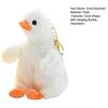 Yousheng Squeaky Duck Keychain with Hanging Buckle Stuffed Animal Toy Plushie Doll Key Ring Holder Handbag Backpack Decoration Birthday Gift