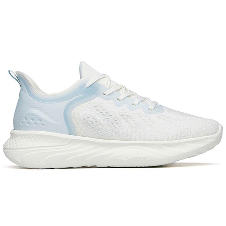 Anta Lightweight Cushioning Low-Top Training Shoes Women Sneakers White Blue 122227721-5