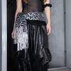 Sequin Jazz Dance Hip Scarf Y2K Cargo Pants Waist Band  Waist Accessories