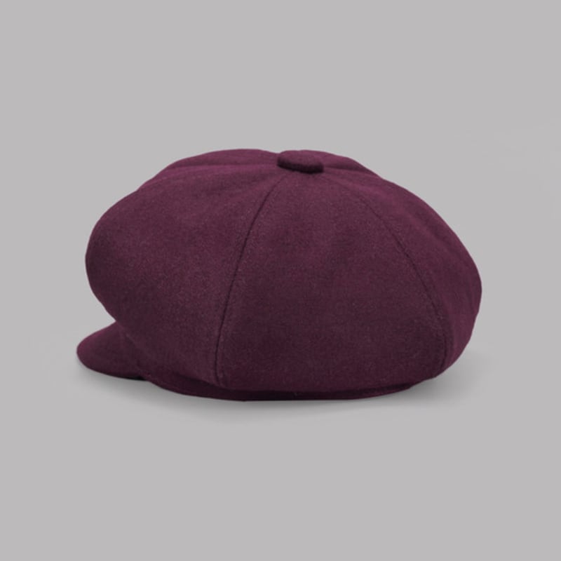 MAIA Wool Bread Hat - Wine