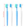 1Pcs Denture Cleaning Brush Deep Cleaning False Teeth Wash Reusable Brush Braces Descaling Brush Oral Care Tool