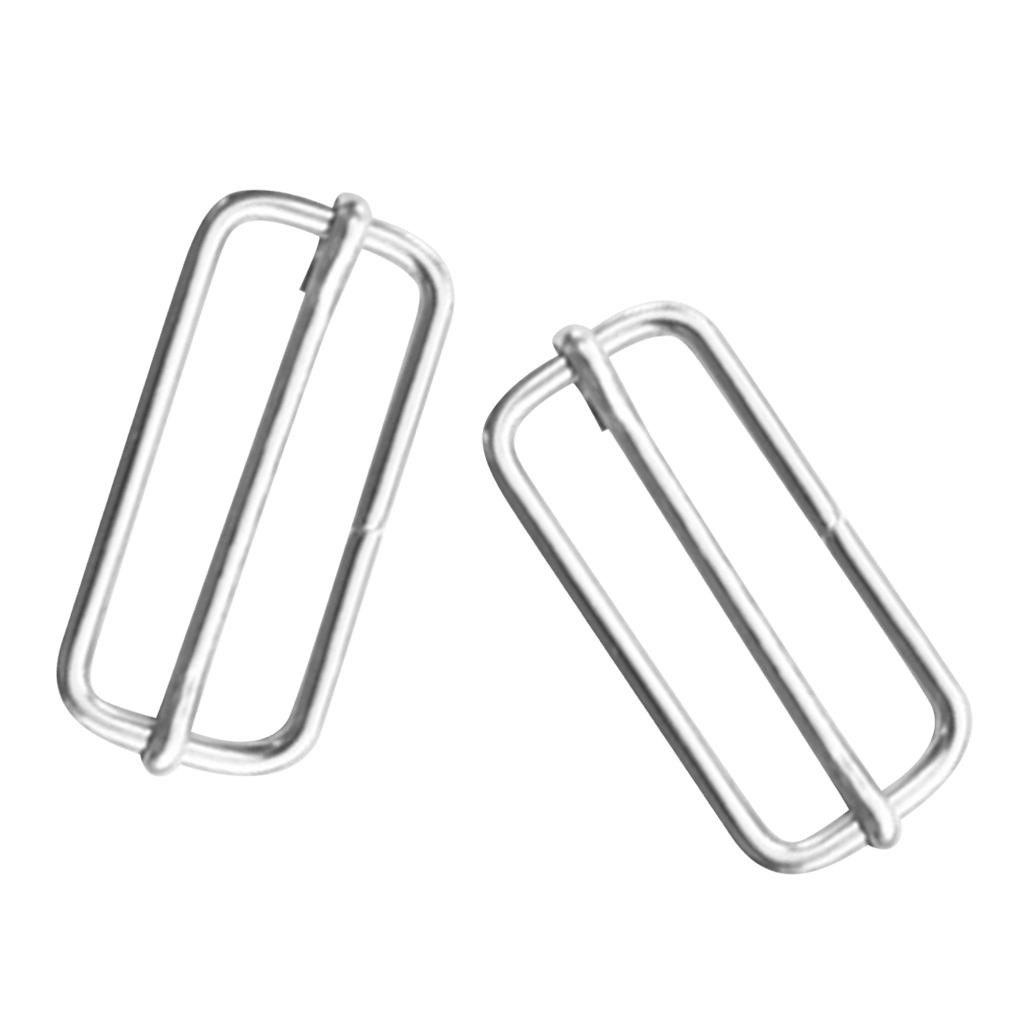 Buy 2Pcs Mini Stainless Steel Scuba Diving Mask Strap Retainer Holder