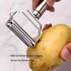Stainless Steel Double-Headed Multi-Peeler for Fruits and Potatoes