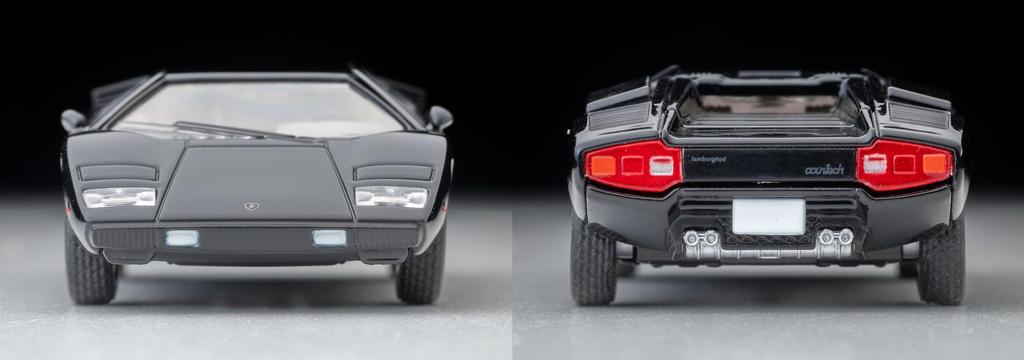 Tomytec Tomica Limited Vintage Neo LV-N Lamborghini Countach LP400 Black Finished Product 329671