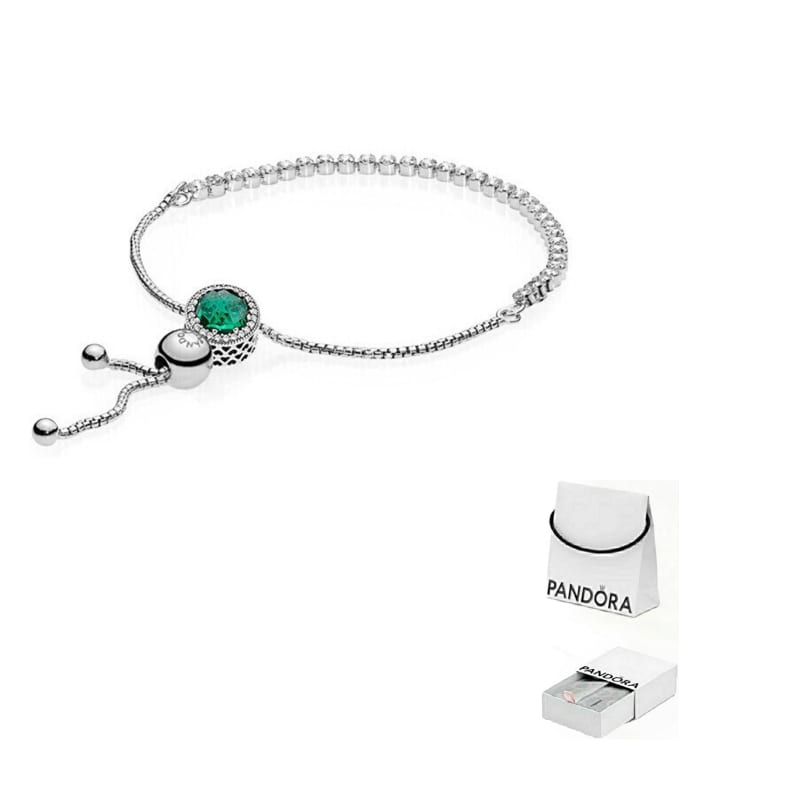 Pandora Shining Heart Charm Bracelet Women's ZT0134